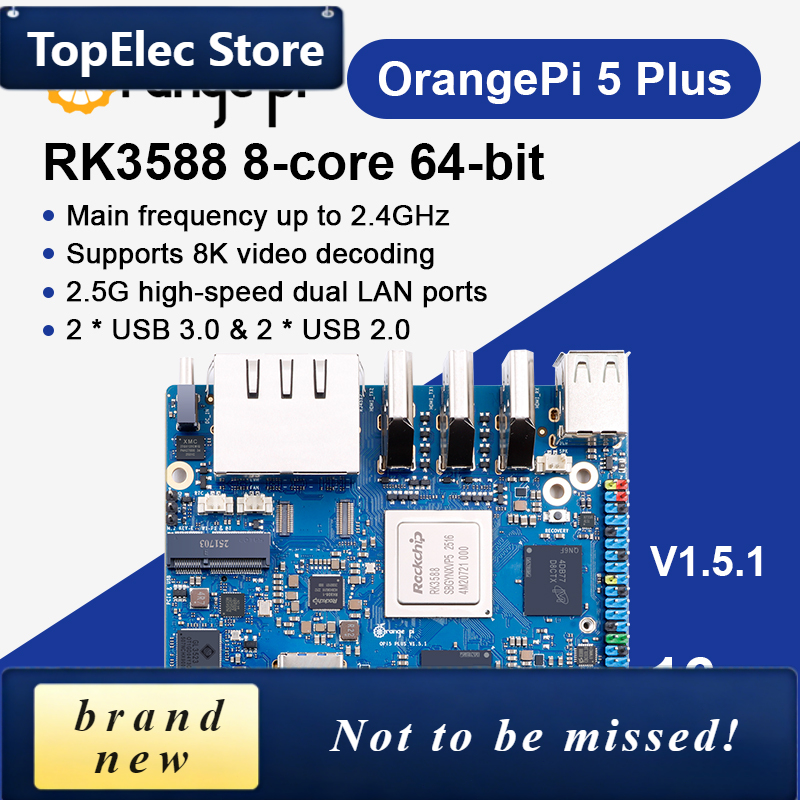 TopElec Orange Pi 5 Plus 16GB  - Orange Pi 5 Plus 16Gb review and price