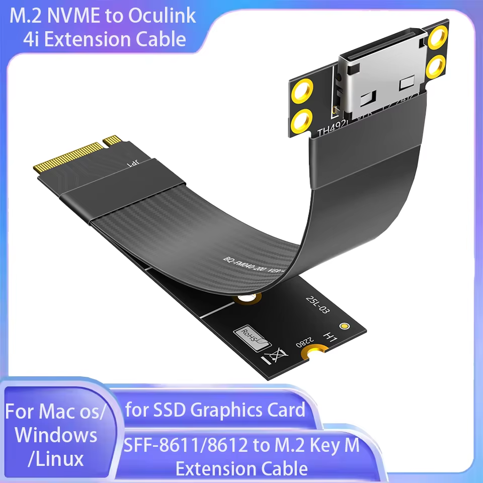 M.2 NVME to Oculink 4i Extensi - Oculink Egpu Mini Pc review and price